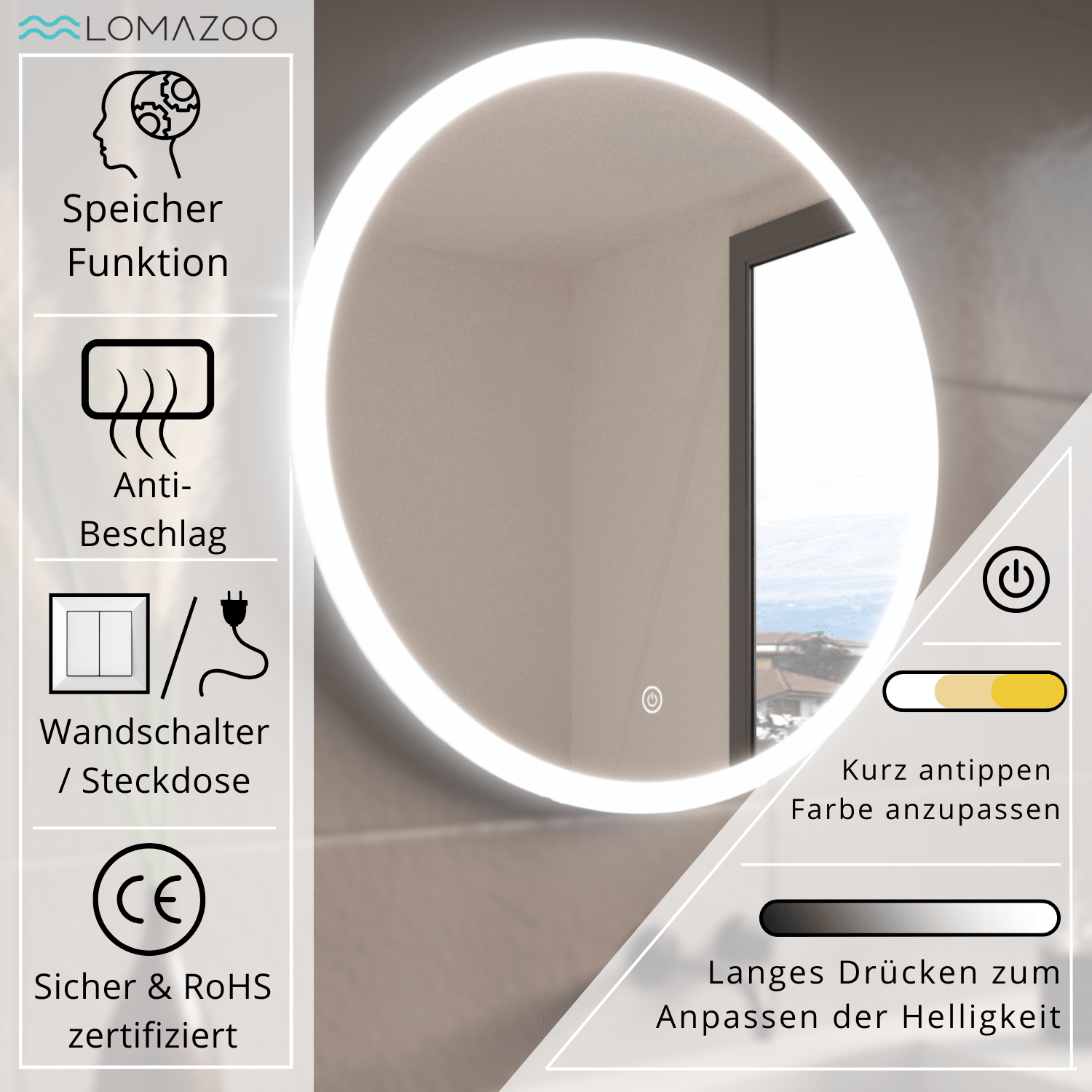 HELSINKI - 70 CM (WIT) - lomazoo.com