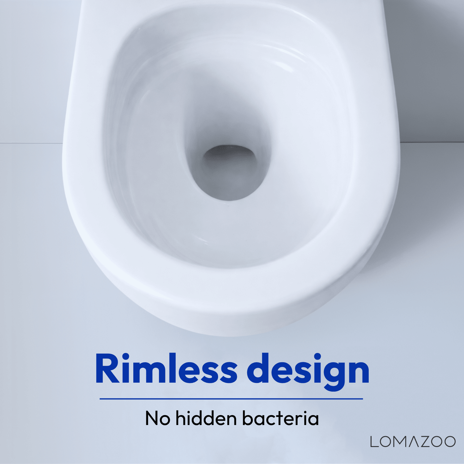 LINEA Hangend Toilet - Wit - Rond - lomazoo.com