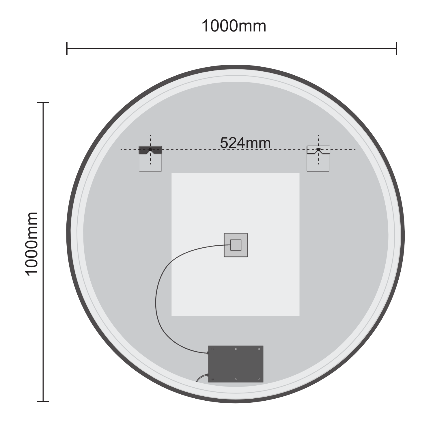 SOHO - 100 cm (Goud) - lomazoo.com