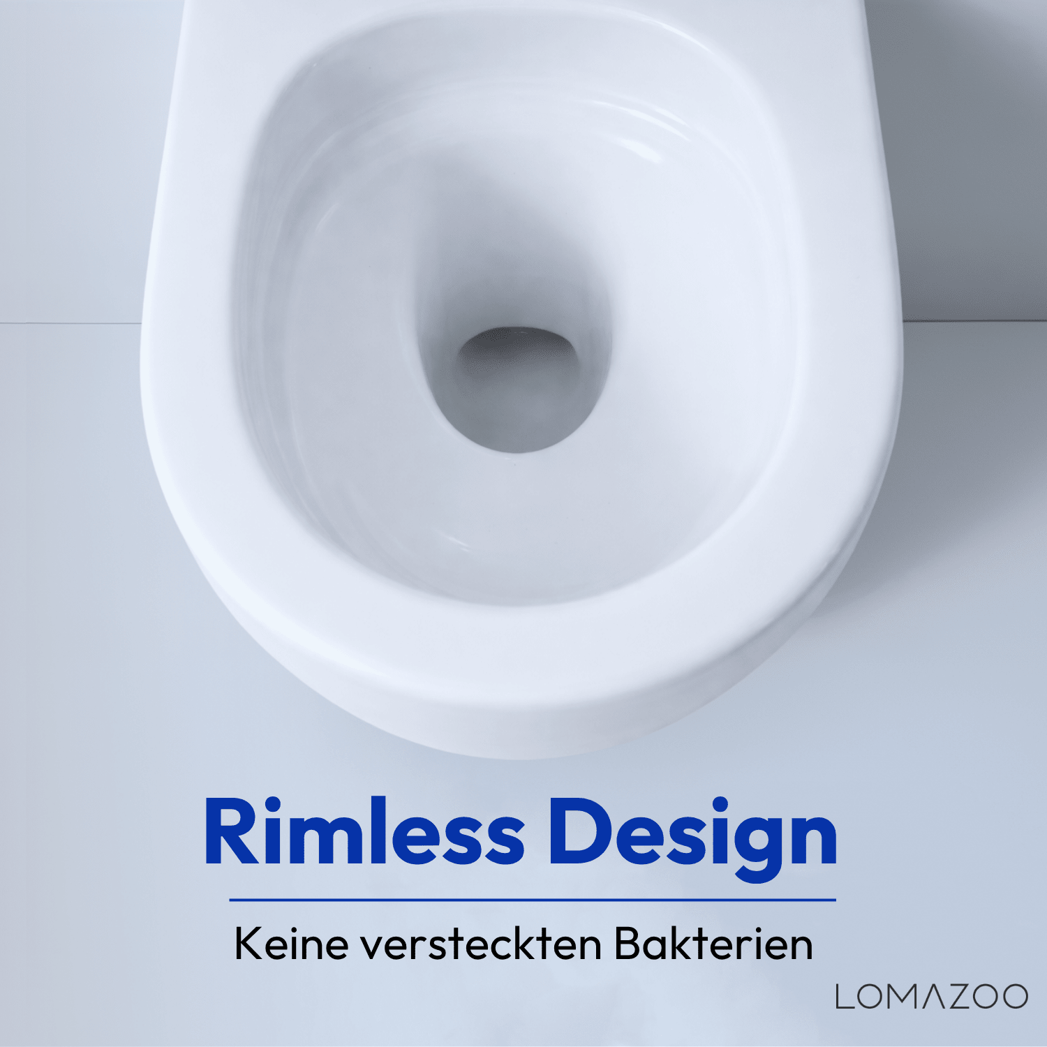 Hangtoilet met Inbouwreservoir - Rond Wit - Drukplaat Rond Wit - Linea - lomazoo.com