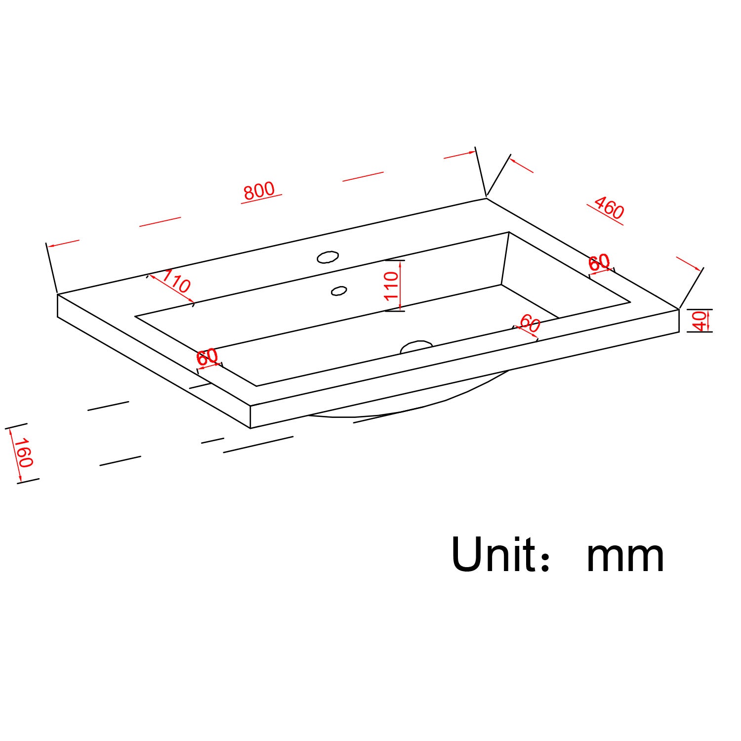 Badrumsmöbelpaket AVALON 80 cm - Med Högskåp - Ljus Ek