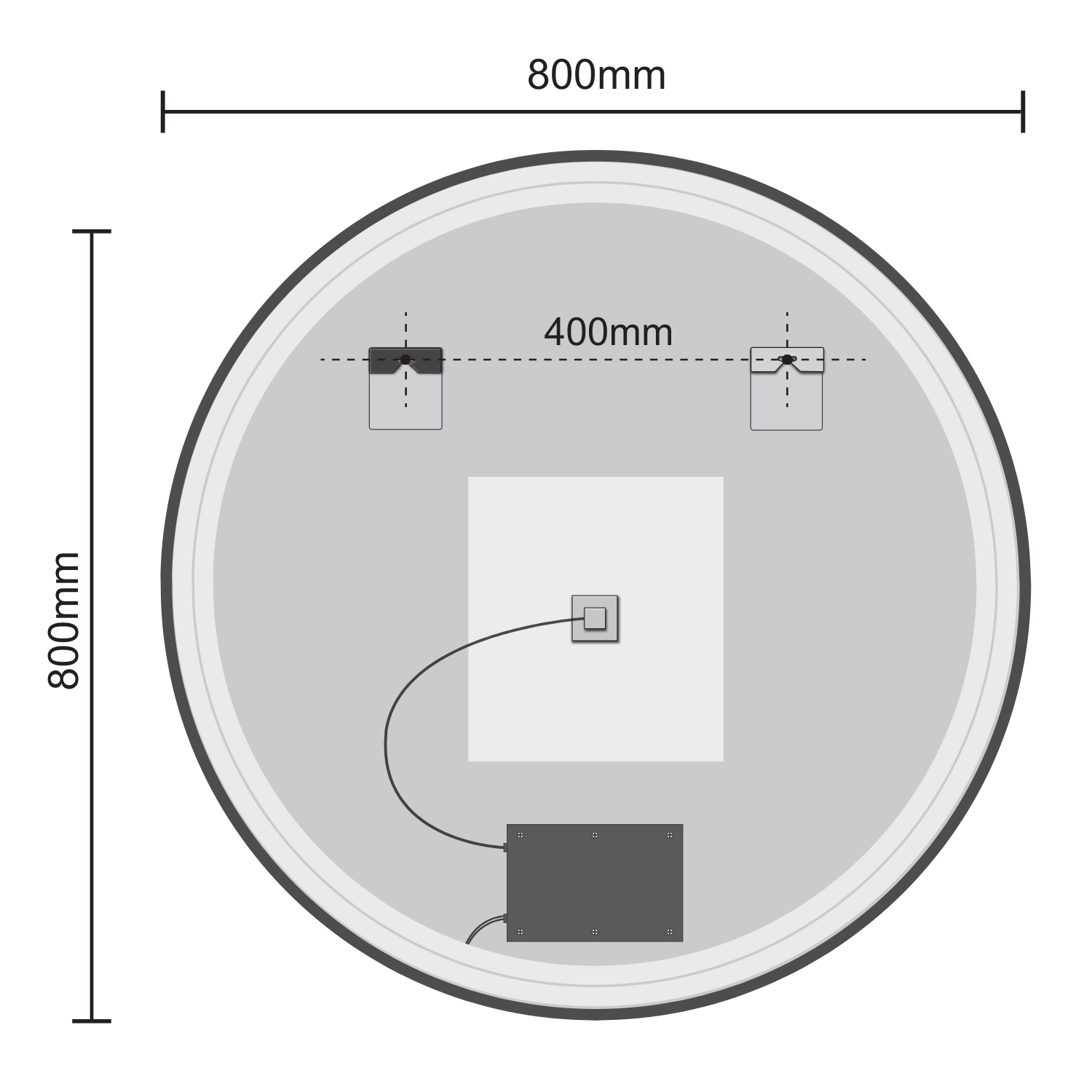 PARIS - 80 cm (Goud) - lomazoo.com