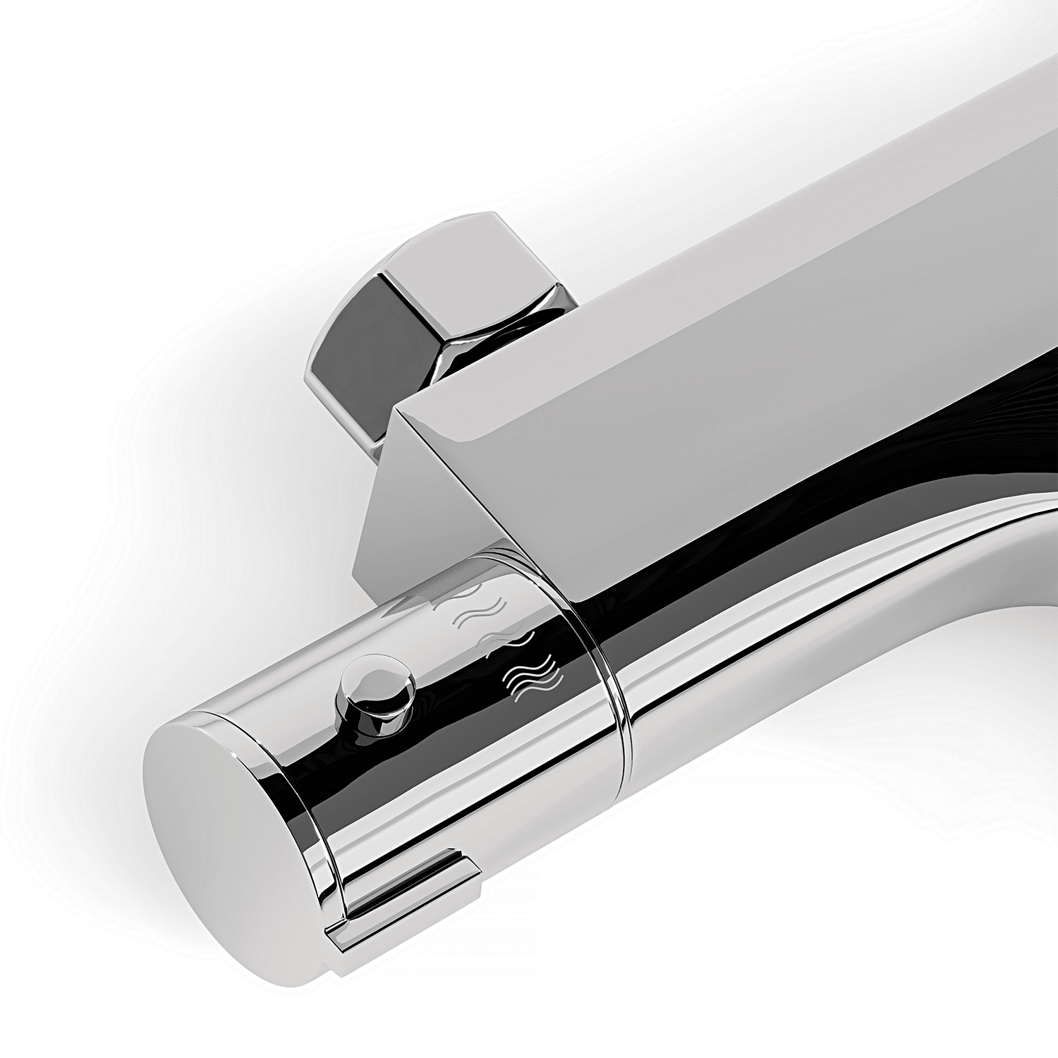 Thermostatische badkraan Chroom - 15cm - lomazoo.com