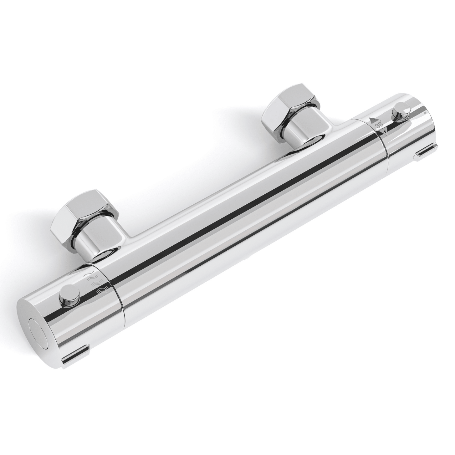 Thermostatische douchekraan Chroom - 15cm - lomazoo.com